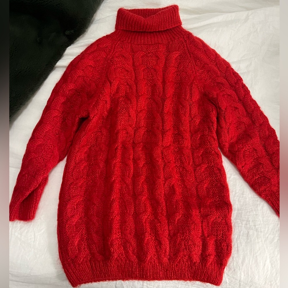 1990’s Cherry Mohair Jumper Sweater